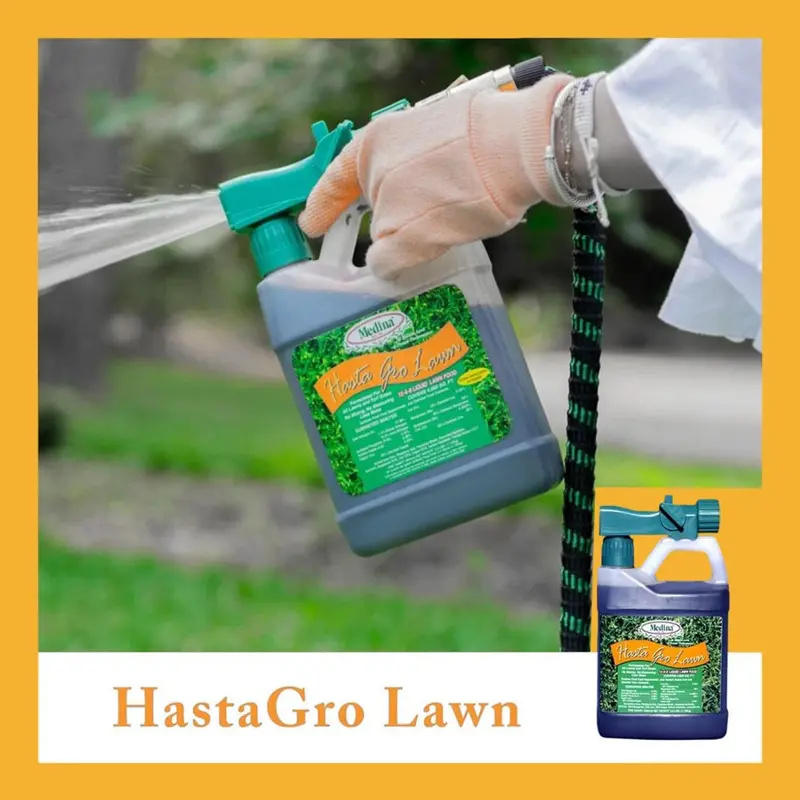 Medina Hastagro 12-4-8 Liquid Lawn Fertilizer, 32 Oz Ready-To-Use Spray 1