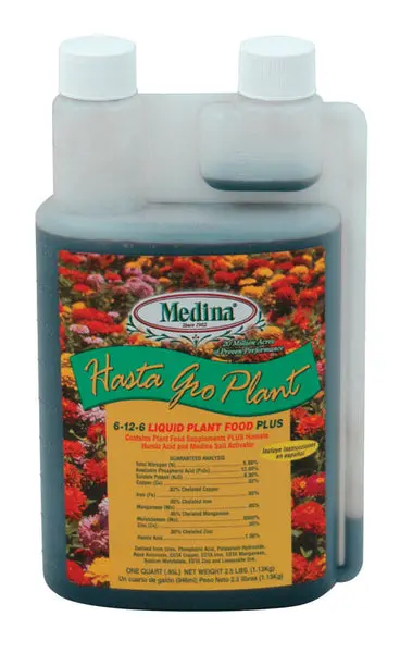 Medina Hastagro All-Purpose Liquid Plant Food, 1 Quart Concentrate 1
