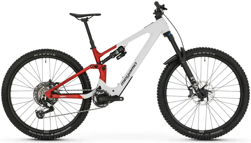 Megamo Reason Al 05 Full-Suspension E-Bike 2027 – Pearl White Finish 1