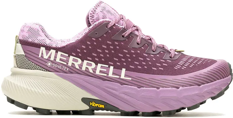 Merrell Agility Peak 5 Gtx Women'S Purple Trail Running Shoes 1