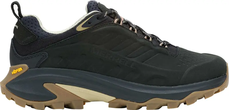 Merrell Moab Speed 2 Leather Waterproof Women'S Hiking Shoes – Black 1