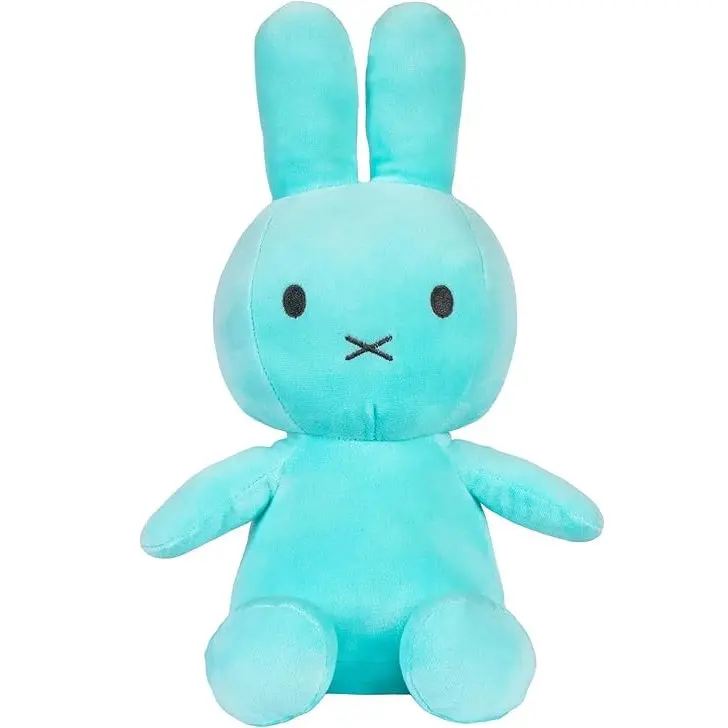 Miffy Plush Toy – 14" Mint Green Stuffed Animal With Embroidered Accents 1