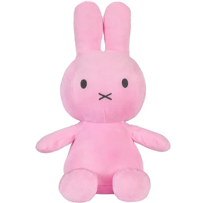 Miffy Plush Toy – 14" Pink Stuffed Animal With Embroidered Details 1