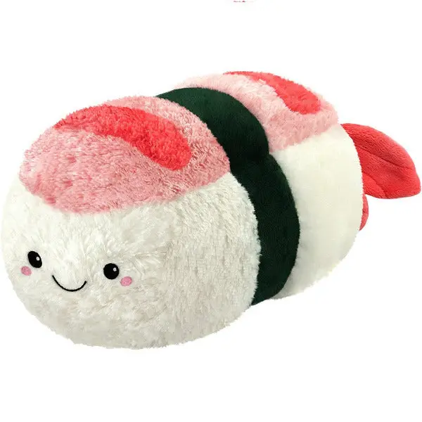 Mini Shrimp Sushi Squishable Plush Toy 1