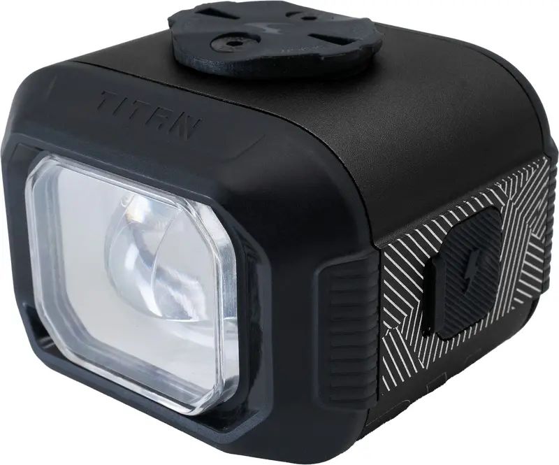 Moon Sport Titan Max 1700-Lumen Rechargeable Front Bike Light – Matte Black 1