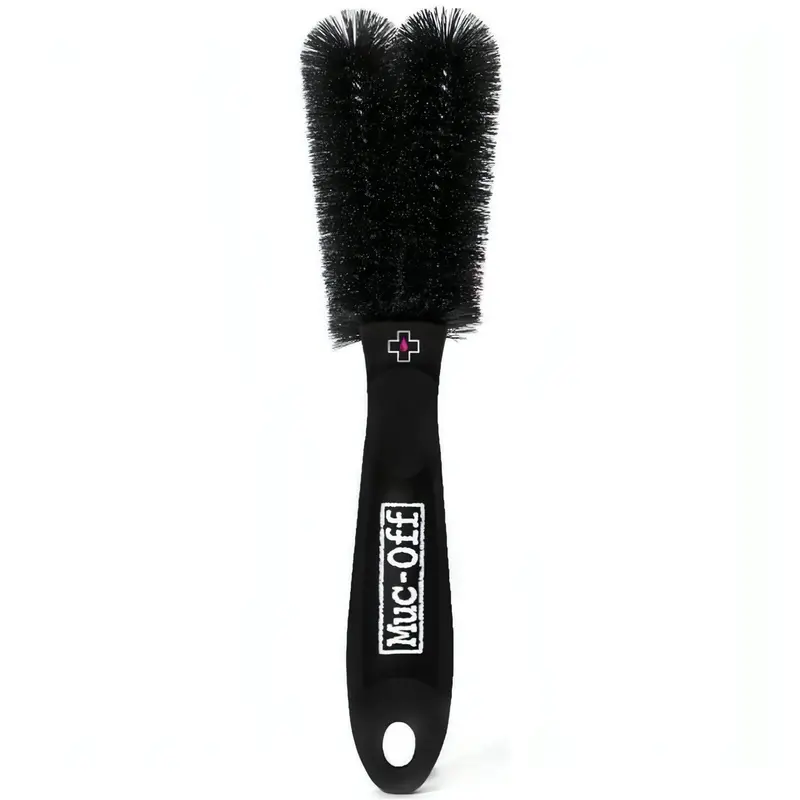 Muc-Off Rubberized Two-Prong Bike Cleaning Brush 1