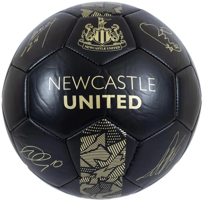 Newcastle United Phantom Signature Training Football – Black 1
