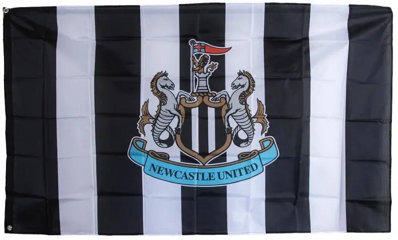 Newcastle United Striped Flag – Official Fan Banner 1