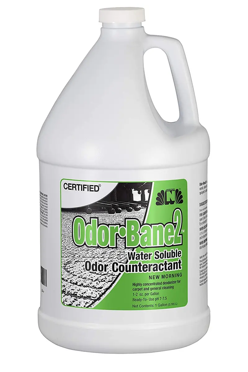 Nilodor Odor-Bane2 Deodorizer Concentrate – Morning Fresh Scent, Water-Soluble, 1-Gallon Container 1