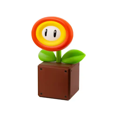 Nintendo Fire Flower Lamp – 9.8" Mushroom Kingdom-Themed Led Night Light 1