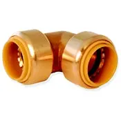 No-Lead Pex Push-Fit Elbow – 3/4" Connection For Tight-Space Installations 1