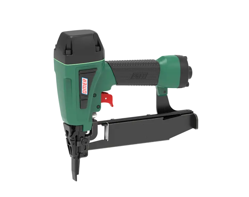 Omer 90.438 18-Gauge Narrow-Crown Stapler – Adjustable Depth, 5/8" To 1-9/16" Range 1