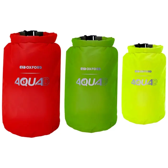 Oxford Aqua D Dry Bag Set – 3-Pack Waterproof Storage 1