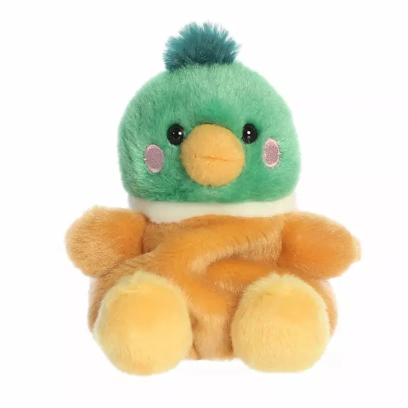 Palm Pals Mallard Duck Plush – 5-Inch Puddles-Themed Stuffed Animal 1