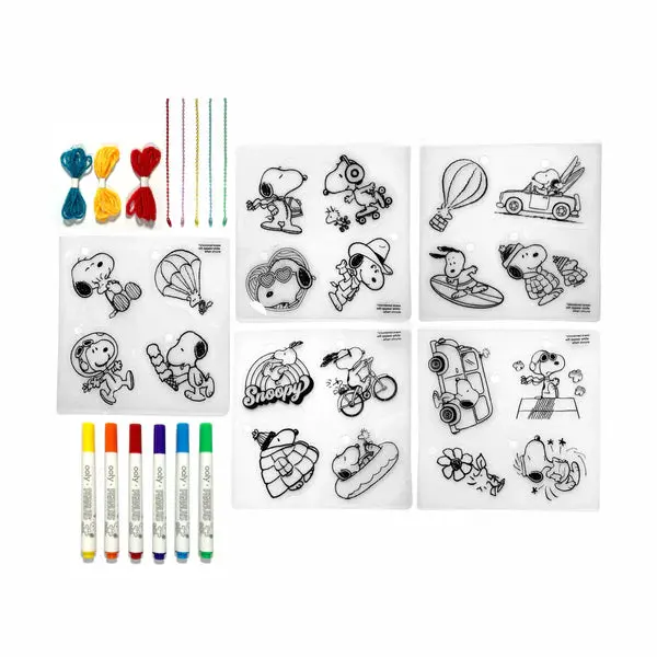 Peanuts Snoopy Diy Shrink Art Kit – Create 20 Custom Charms 1