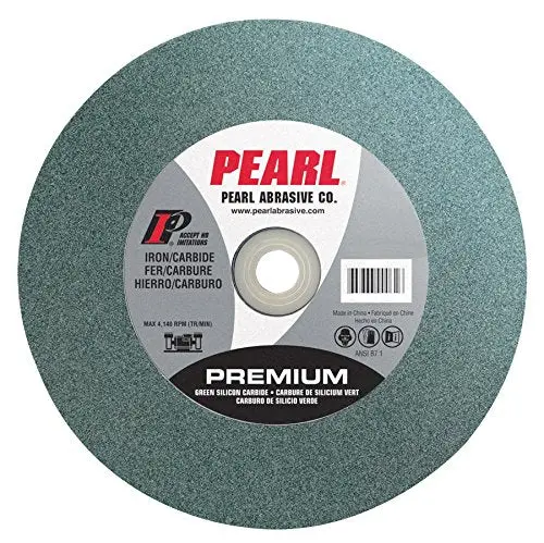 Pearl Abrasive Bg610120 Green Silicon Carbide Bench Grinding Wheel – C120 Grit 1
