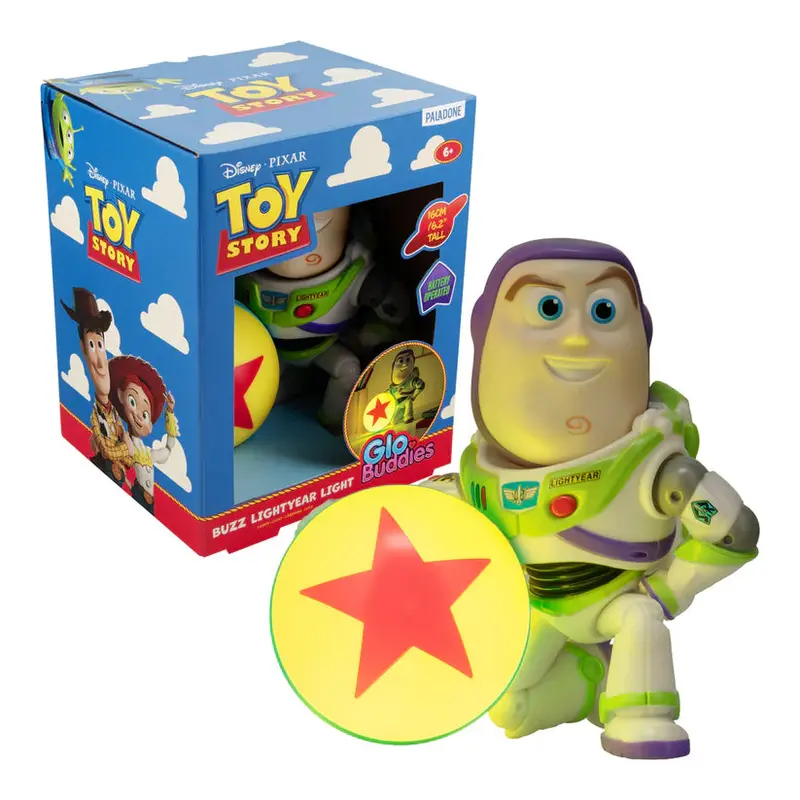 Pixar Buzz Lightyear Globuddies Light-Up Ball – 6.2-Inch Character Toy 1