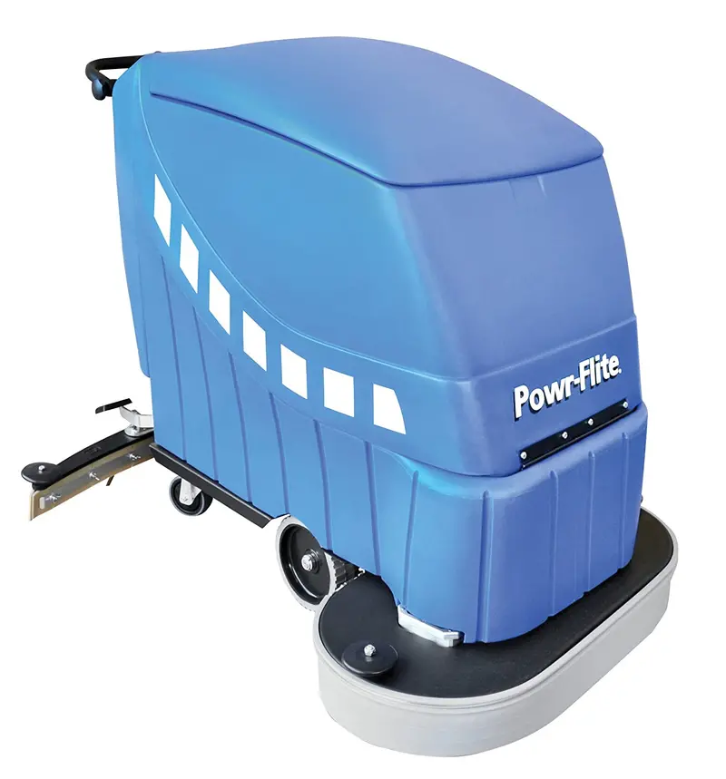 Powr-Flite Pas28-Dxbc Battery-Powered Self-Propelled Scrubber – 28" Deck, 225 Rpm 1
