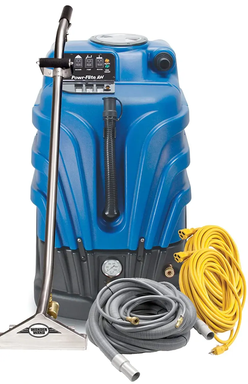 Powr-Flite Pfx1085Eaw2 Hot Water Carpet Extractor – 10-Gallon Tank, 500 Psi, Includes Ww1000-2 Wonder Wand 1