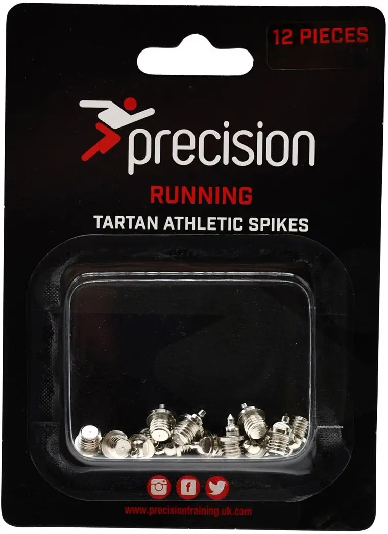 Precision Tartan Athletic Spike Pins – Polished Silver Finish 1
