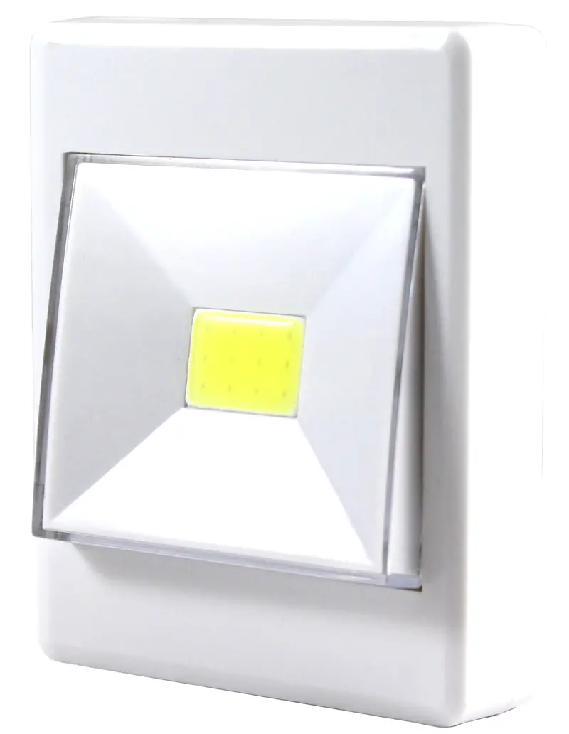 Promier Cordless Led Pivot Light Switch – Battery-Powered Smart Toggle Control 1