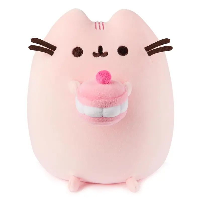 Pusheen Cherry Macaron Squisheen Plush (9.5") 1