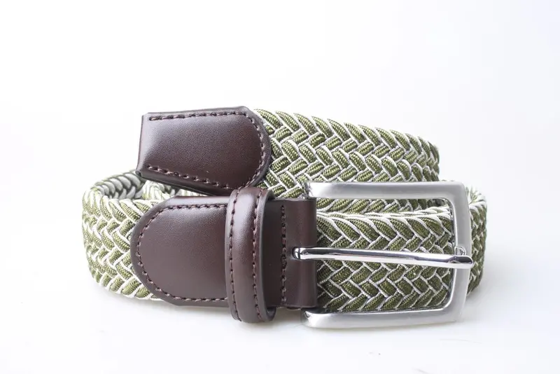 Px Herringbone Stretch Belt – Contrast-Tipped Design 1