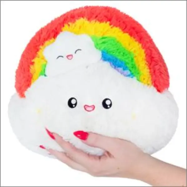 Rainbow-Themed 7-Inch Squishable Stuffed Plush Toy 1