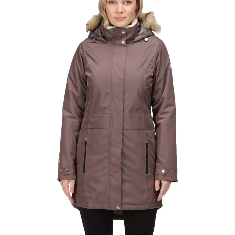 Regatta Lexis Women'S Waterproof Parka Jacket – Brown 1