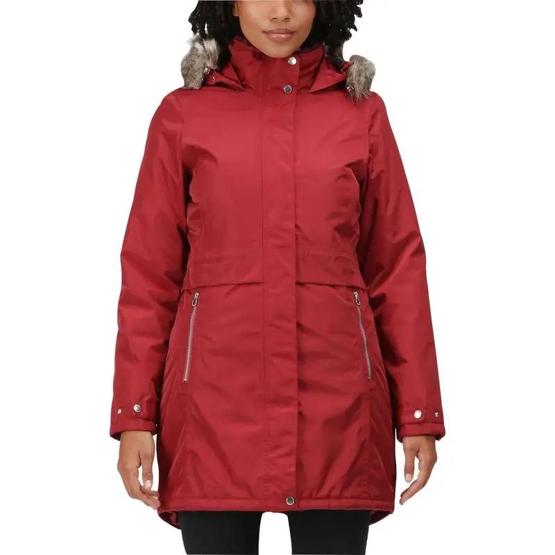 Regatta Lexis Women'S Weatherproof Insulated Parka – Red 1