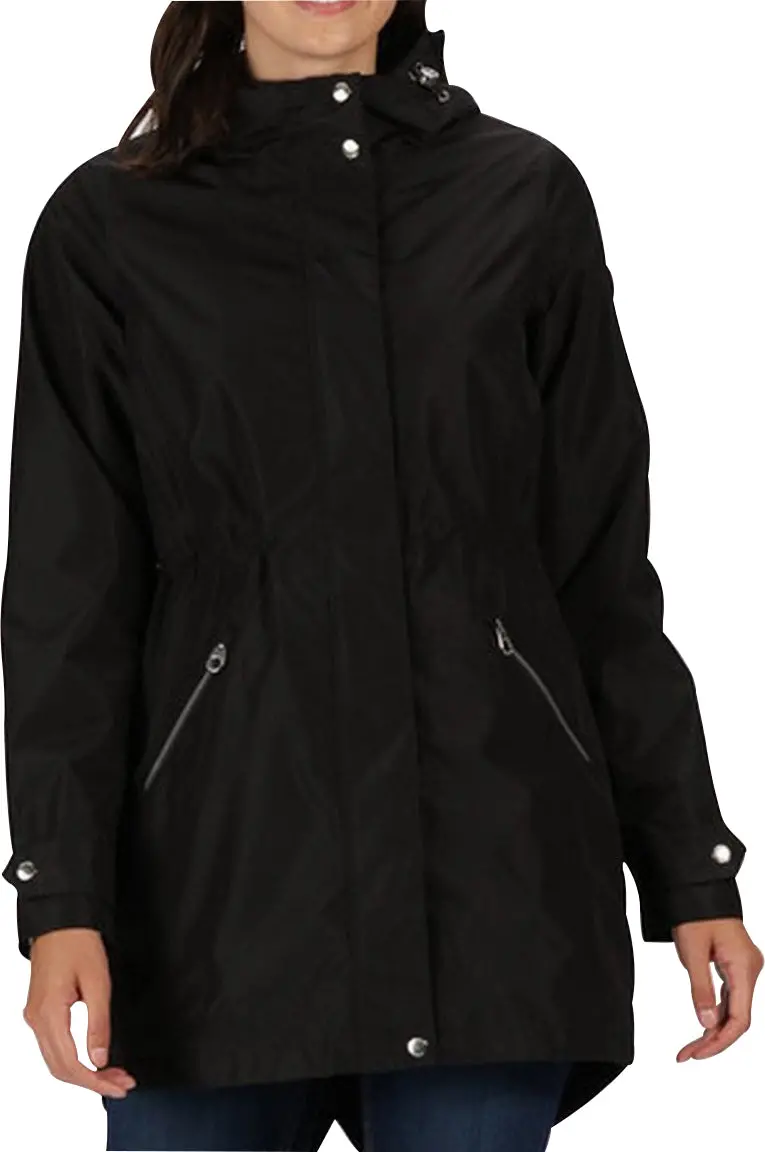 Regatta Lunora Women'S Casual Water-Resistant Jacket – Matte Black 1