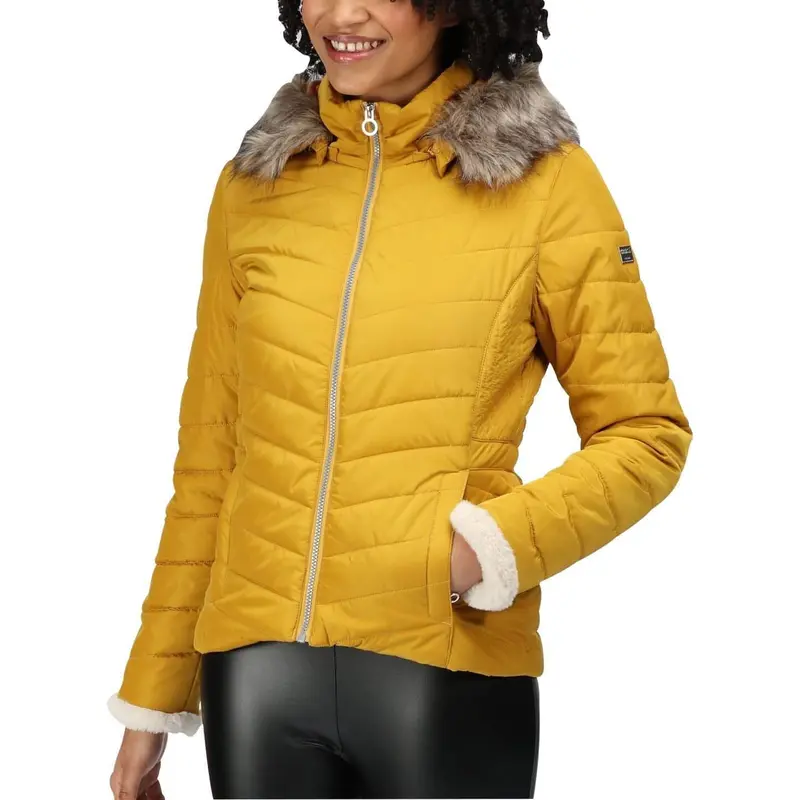 Regatta Winslow Women'S Insulated Jacket In Yellow 1