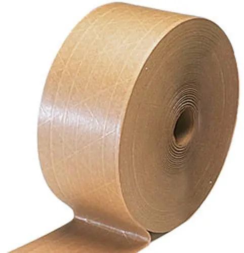 Reinforced Water-Activated Kraft Tape – 2 3/4" × 450', 10-Roll Pack 1