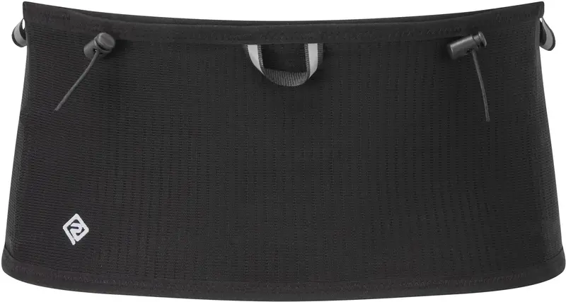 Ronhill 360 Reflective Running Waistband – Black 1
