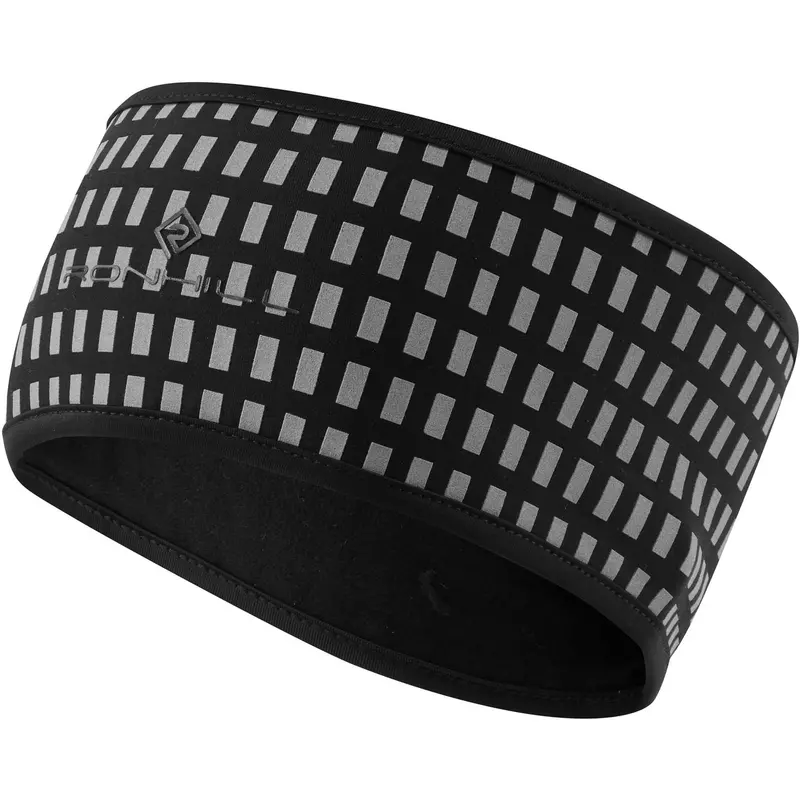 Ronhill Afterhours Running Headband – Black 1