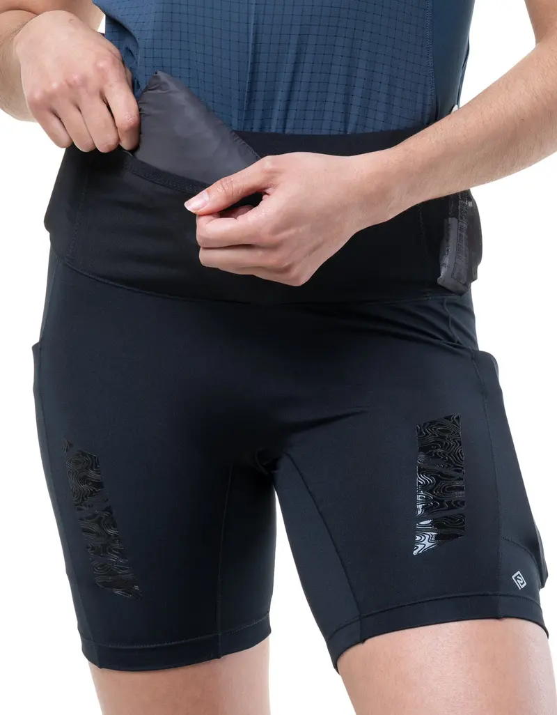 Ronhill All Terrain 7-Inch Stretch Women'S Running Tights – Midnight Black 1