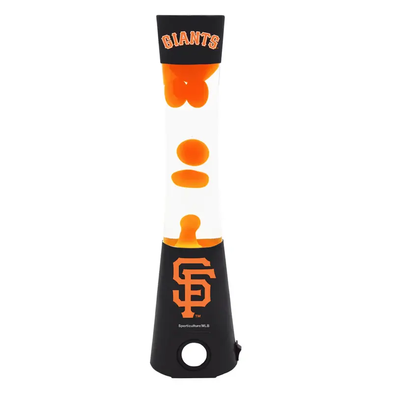 San Francisco Giants Magma Lamp Speaker – Illuminated Bluetooth Speaker With Team Logo 1