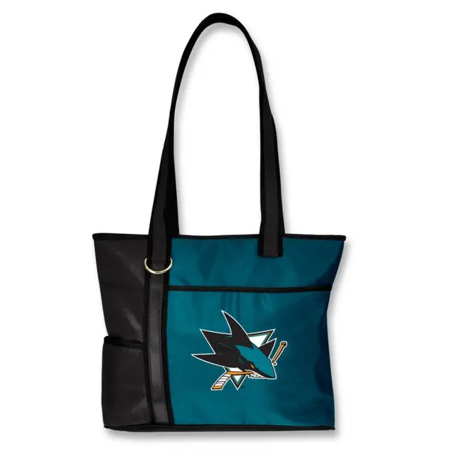San Jose Sharks Carryall Tote Bag – Durable Canvas With Embroidered Logo 1