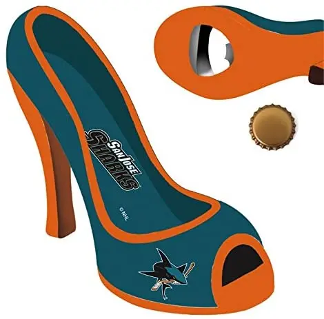 San Jose Sharks Shoe Bottle Opener – Team-Themed Bar Accessory 1