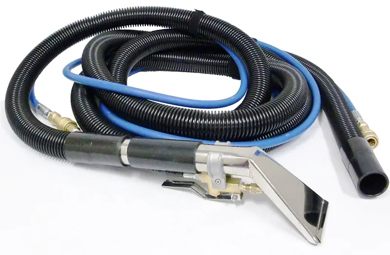 Sandia 80-8010 Stainless Steel Upholstery Tool Kit – Includes 15-Foot Vacuum & Solution Hoses, 4-Inch Nozzle 1