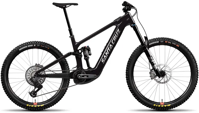 Santa Cruz Bullit 4 C Mx 90 Carbon E-Mtb – 2025 Gloss Black Finish 1