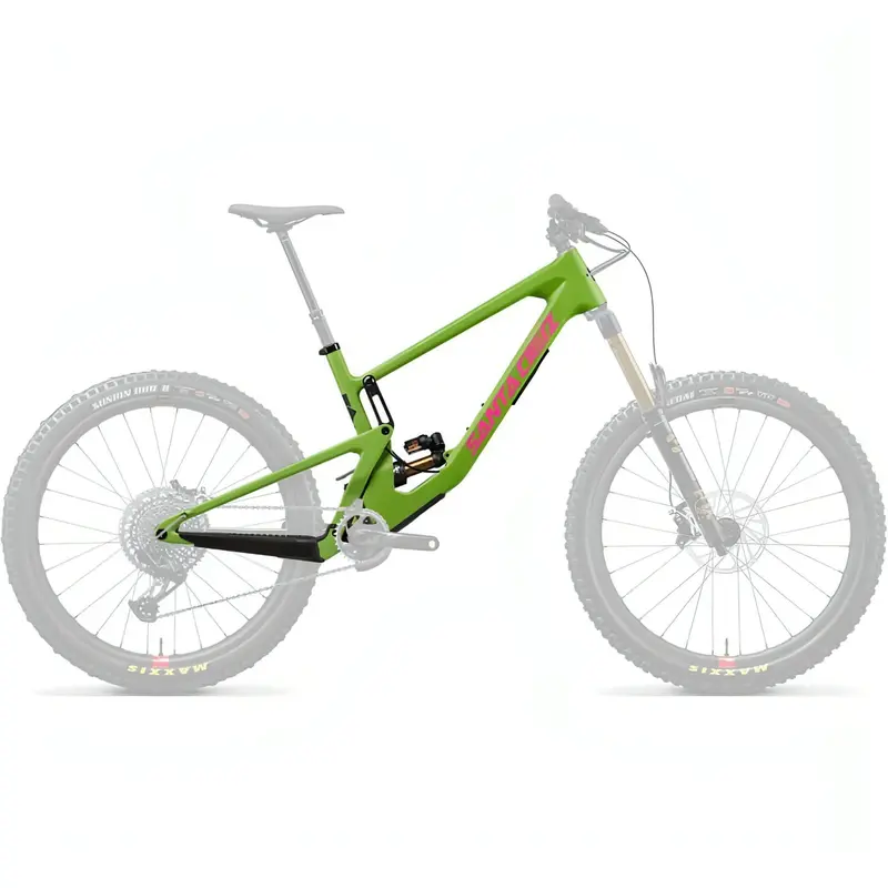 Santa Cruz Nomad 5 Cc Carbon Mountain Bike Frame (2022) – Adder Green 1