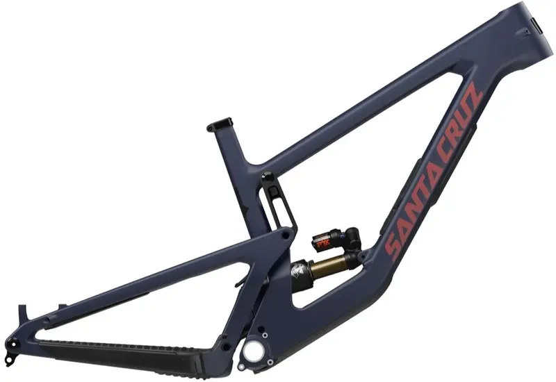 Santa Cruz Nomad 6 Cc Carbon Mtb Frame 2024 – Matte Liquid Blue Finish 1