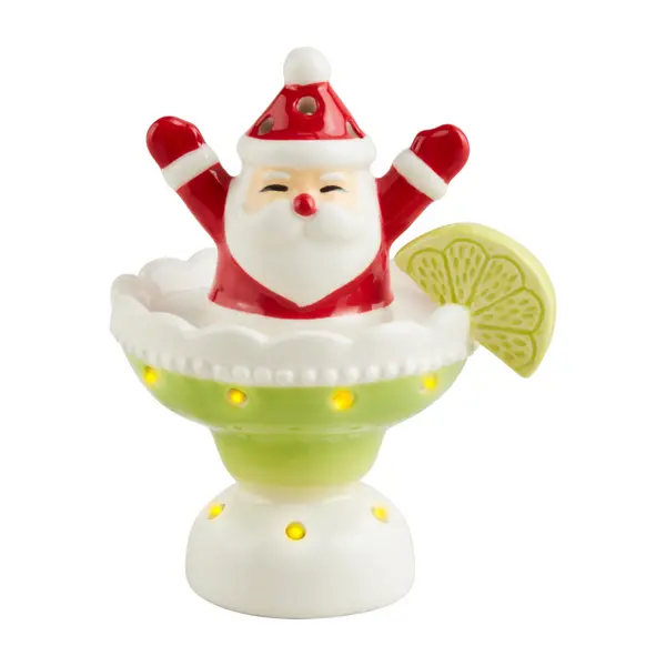 Santa Margarita Illuminated Sitting Figurine 1