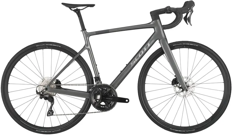 Scott Addict 50 Carbon Road Bike (2025) – Slate Grey 1
