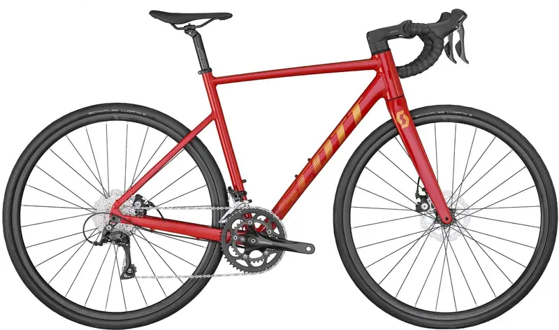 Scott Speedster 30 Aluminum Road Bike – Flame Red (2022) 1