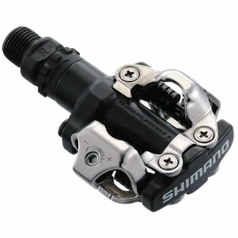Shimano Pd-M520 Spd Dual-Platform Pedals – Gloss Black 1