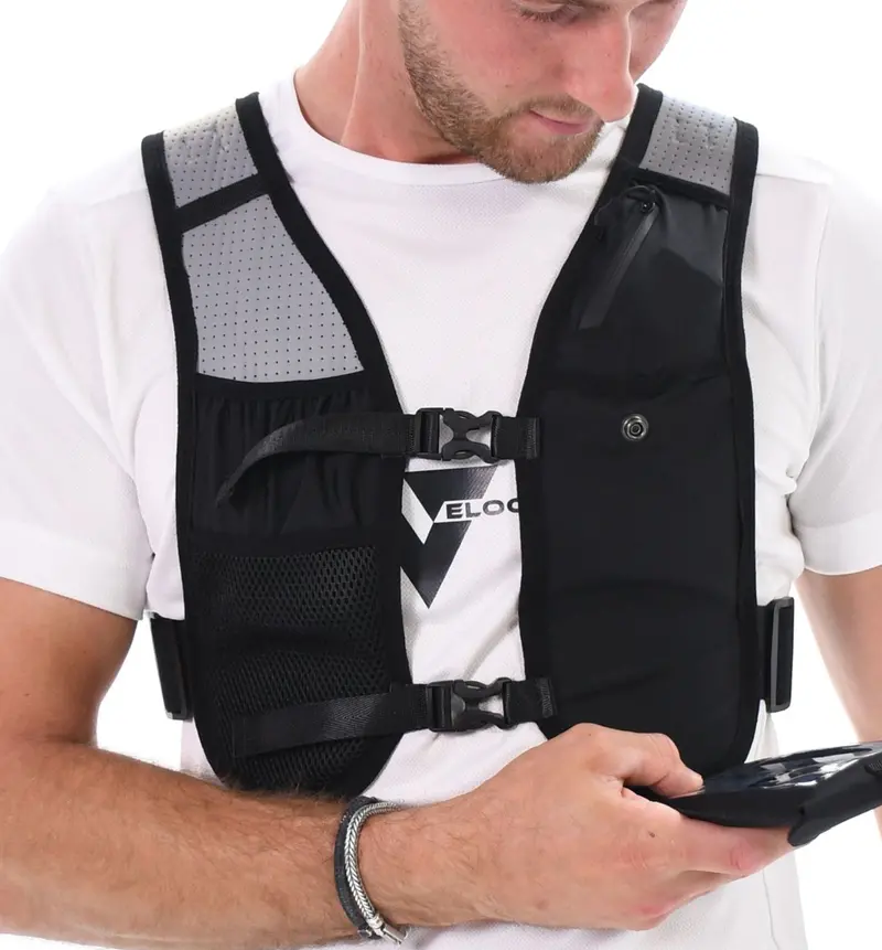Six Peaks Hydration Vest Backpack For Runners – Matte Black 1