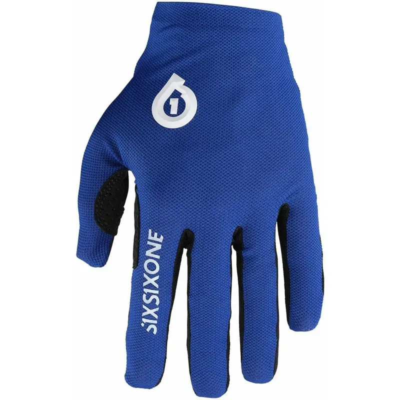 Sixsixone Raji Women’S Full-Finger Cycling Gloves – Denim Blue 1