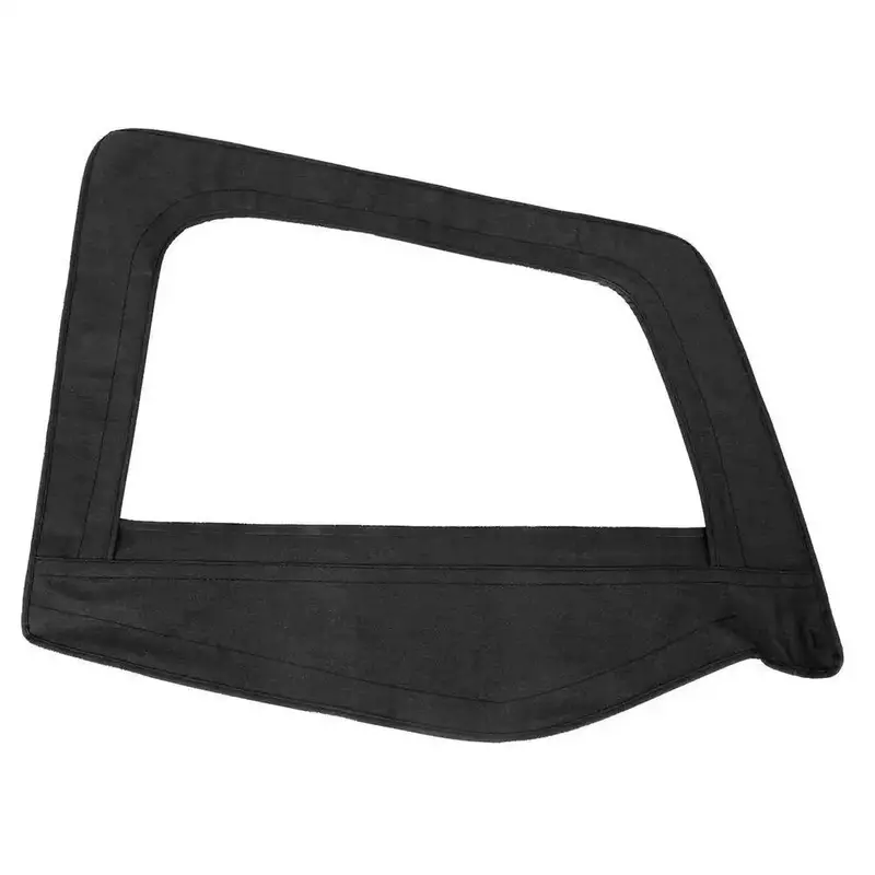 Smittybilt Soft Top Door Skin With Frame – Passenger Side, Denim Black Finish (89515) 1